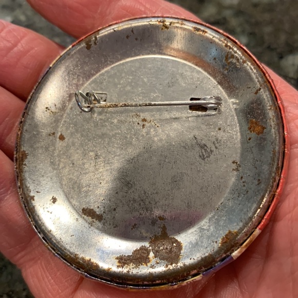 Collectible Vintage Political Button Geraldine Ferraro For Vice President 1984 - Picture 3 of 4